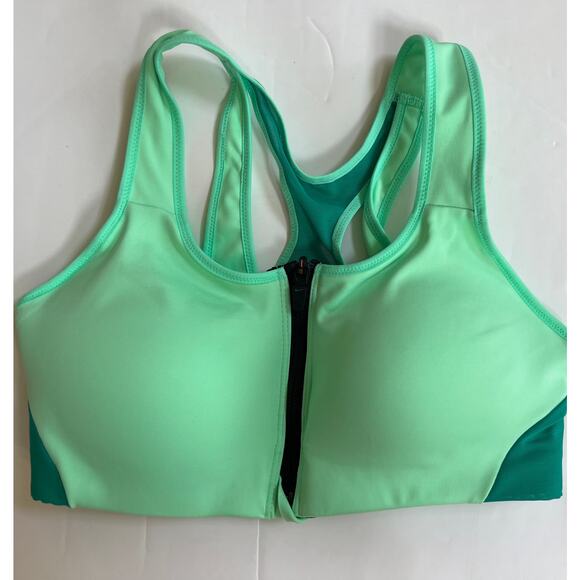 Nike DRI-FIT Women's High-Support Padded Zip-Front Sports Bra CN3718-342 Size S - Picture 4 of 16